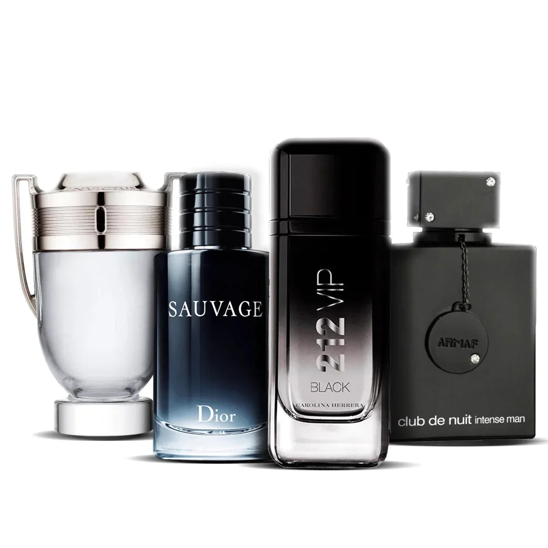 Combo de 4 perfumes | 1 Million Royal + 212 VIP Men + Sauvage + Eros