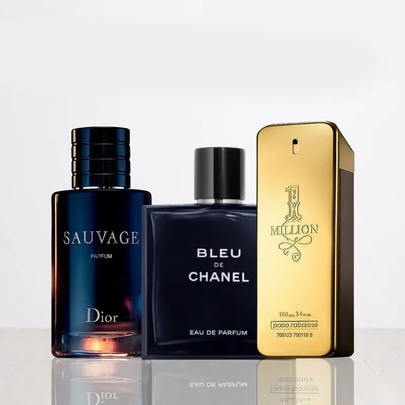 Combo de 3 perfumes | Sauvage + 1 Million + Bleu de Chanel